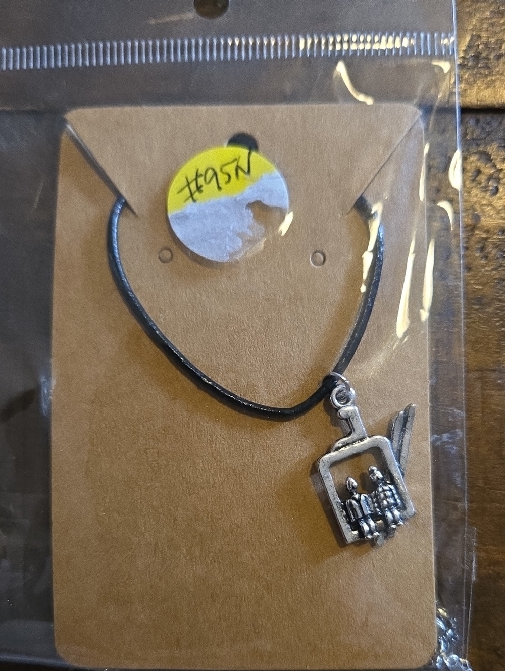 Ski Lift Couple Necklace